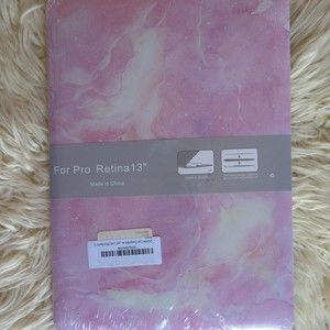 NEW Pink Swirl Shell Case for MacBook Pro Retina Air 13"